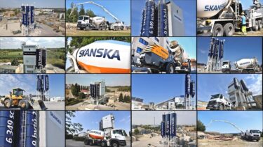 SKANSKA – Výroba, doprava a čerpání betonových směsí | AVIDIS