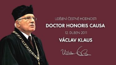 Václav Klaus – Doctor honoris causa | AVIDIS