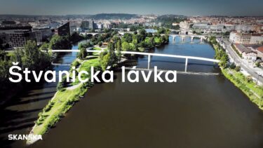 Štvanická lávka – Praha